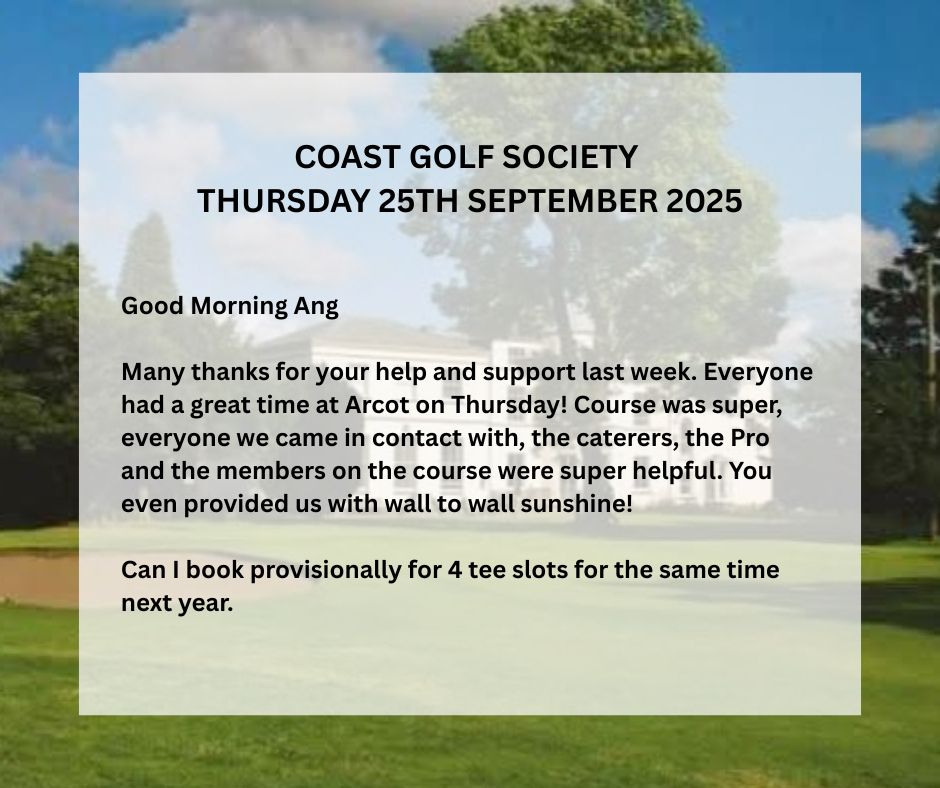 Arcot Hall Golf Club - Image 2